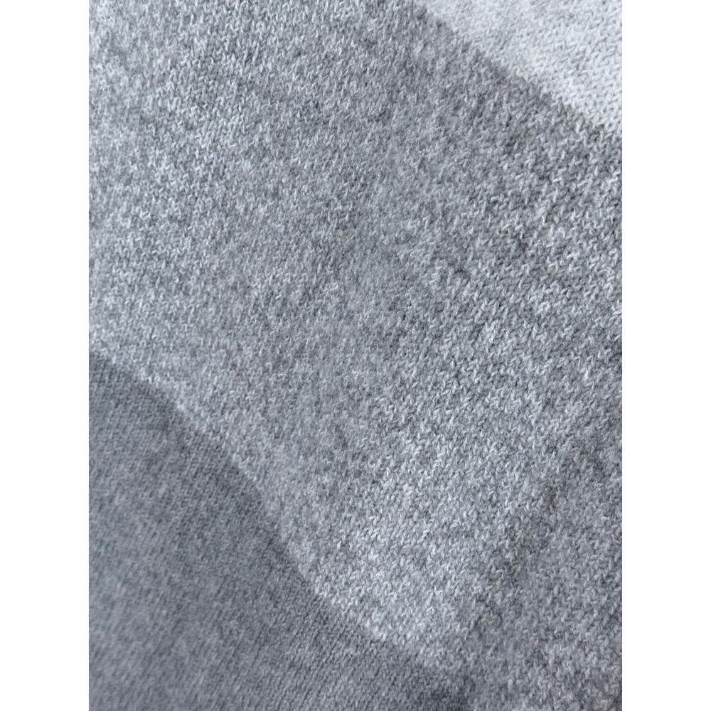 SOMA intimates cozy sleeveless gray colorblock midi gradient loungewear dress - Picture 3 of 6